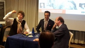 El Cid, Quintero y Moeckel en el Melia Sevilla