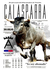 CARTEL CALASPARRA 50 ANIVERSARIO